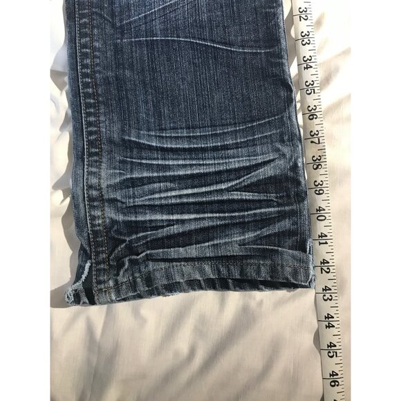 F.U.S.A.I Focus USA Inc Men's Creased Embroidered Jeans - Picture 7 of 10